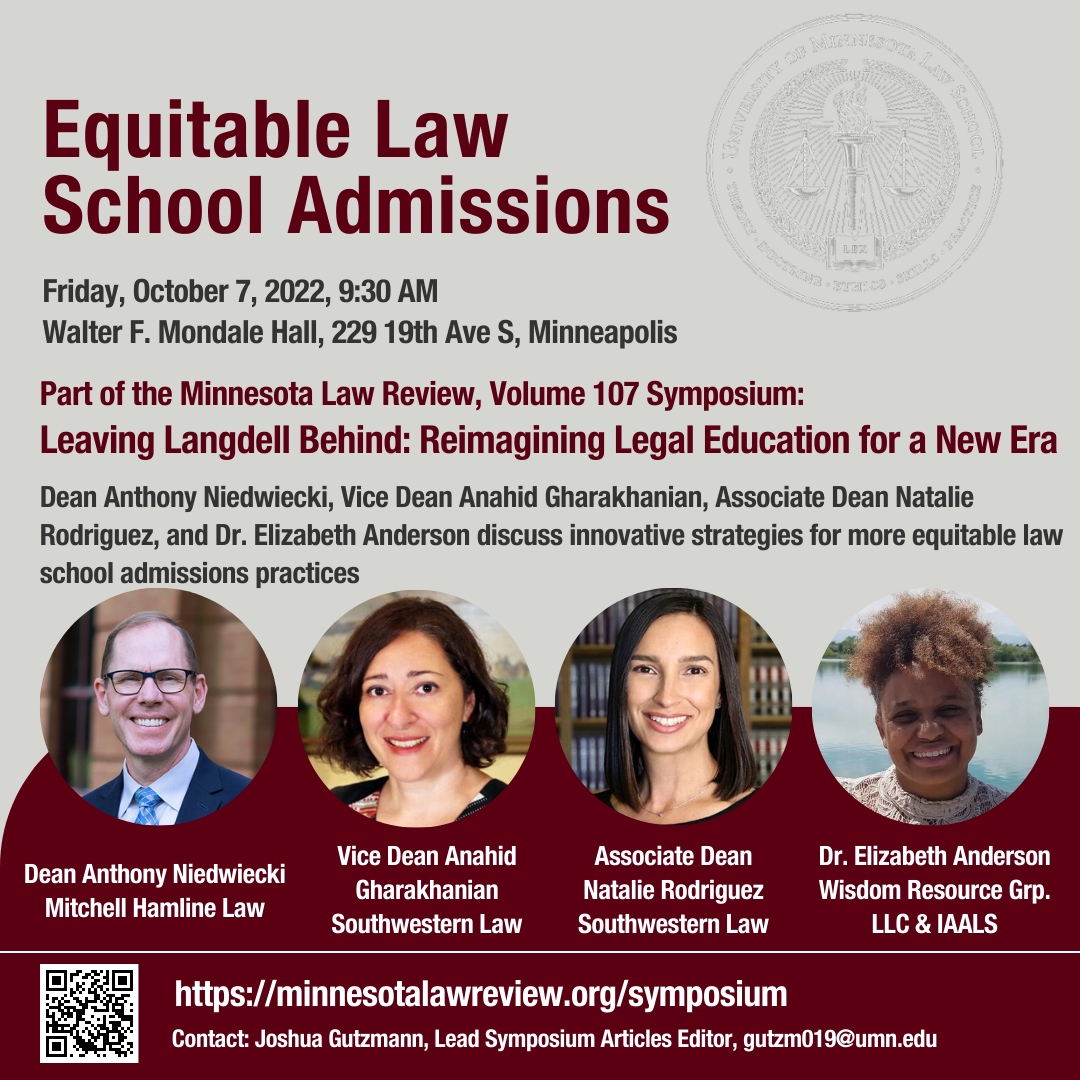 2022 23 Symposium Minnesota Law Review